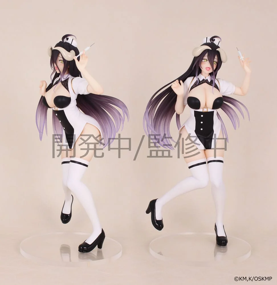 Overlord Vivit PVC Statue Albedo Nurse Ver. 18 cm